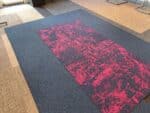 karpet 2x3m tapijttegels interface mix blauw/roze